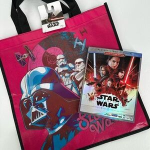 Star Wars DVD and Bonus Reusable Bag *Read Description